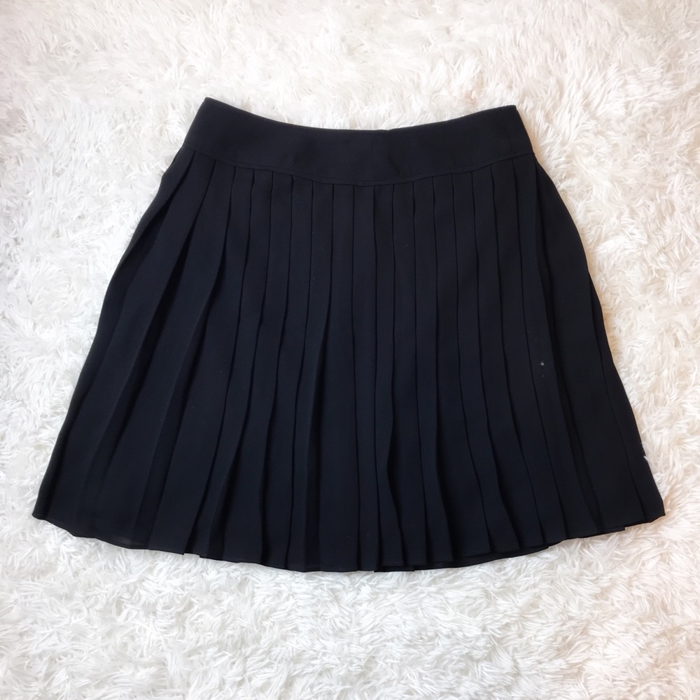 Express High Waist Accordian Skirt